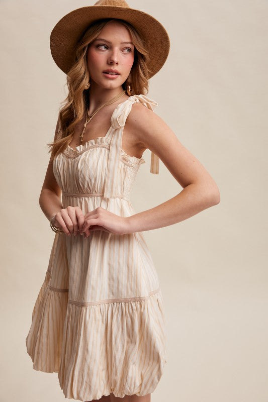 Striped Bow-Tie Sundress
