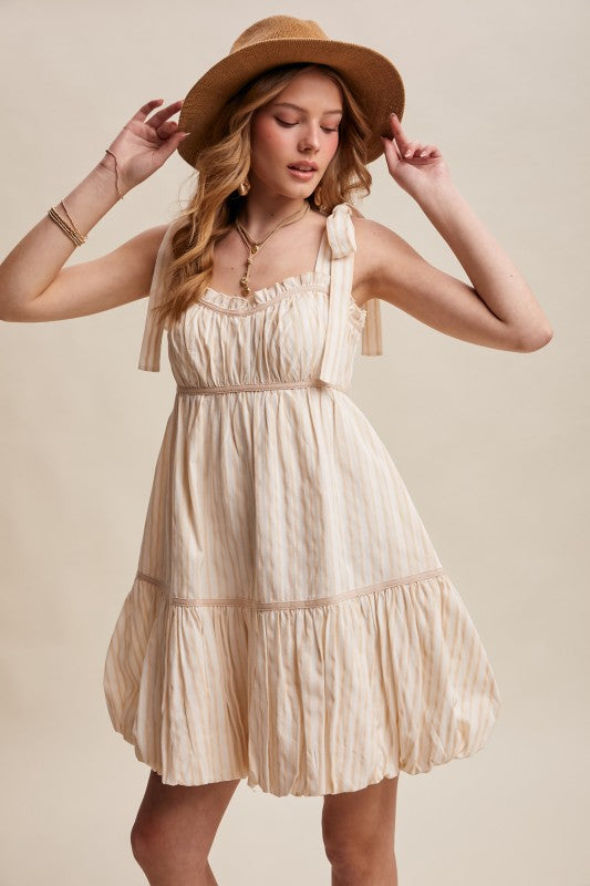 Striped Bow-Tie Sundress